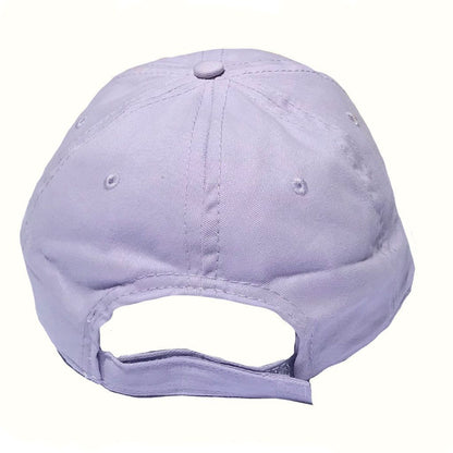 Womens Lightweight Brushed Cotton Baseball Hats Caps 6 Panel Low Crown Summer Colors-LIME GREEN-