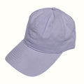 Womens Lightweight Brushed Cotton Baseball Hats Caps 6 Panel Low Crown Summer Colors-LAVENDER-