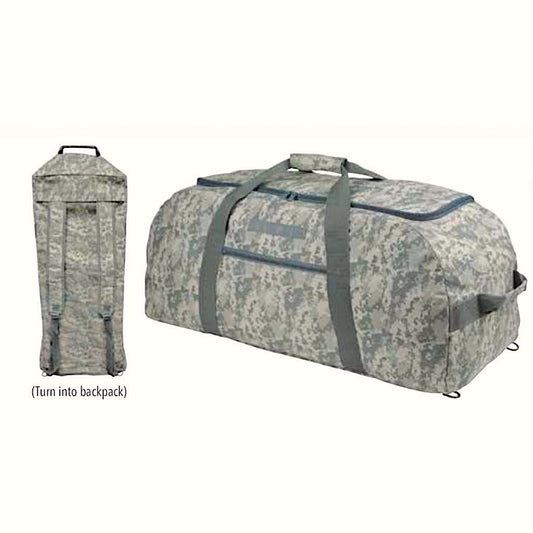 Digital ACU Camouflage 31 Inch XLarge Big Duffle Bags Backpack Rucksack Military Style Luggage-