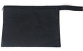 Large 12inch Bank Documents Deposit Bags Carry Pouch With Handle Zippered-Black-